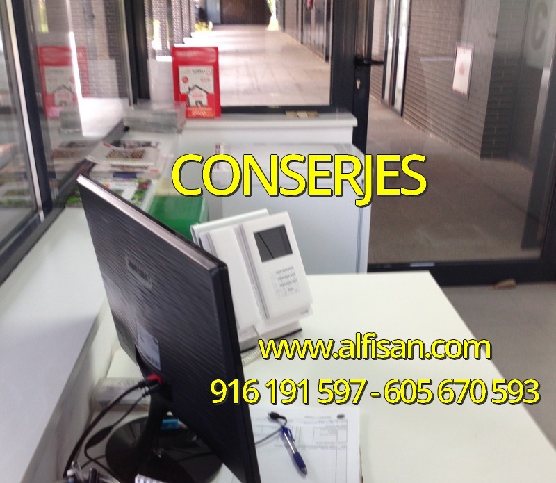 Conserjes en San Sebastián de los Reyes de conserjeria polivalente