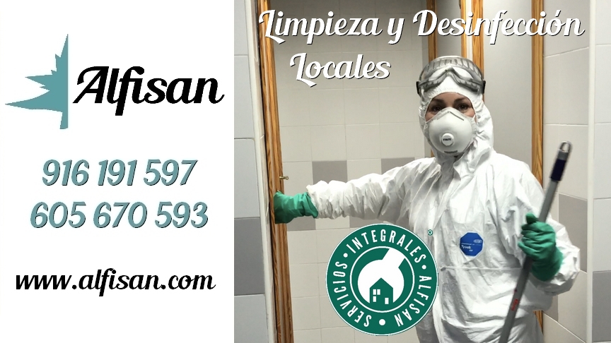 Desinfeccion de aseos de locales y comercios Madrid