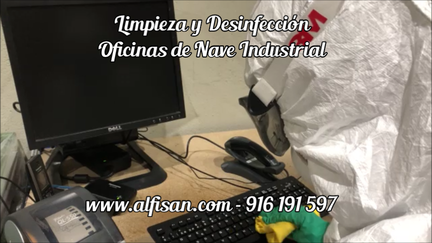 Desinfeccion en oficinas y locales de Madrid