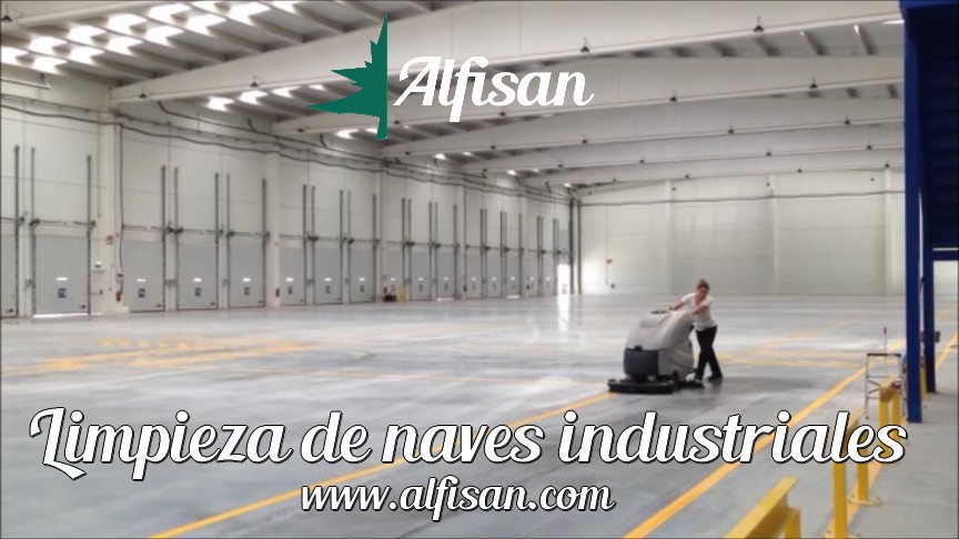 Empresa de limpieza de suelos de grandes naves industriales de Santander