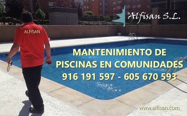 Mantenimiento de piscinas Pozuelo de Alarcón
