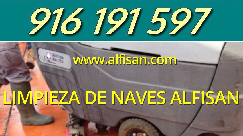 Limpiezas de naves industriales en Illescas