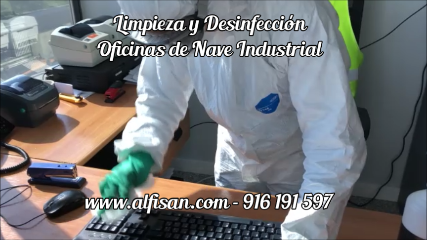 Desinfeccion en oficinas Madrid
