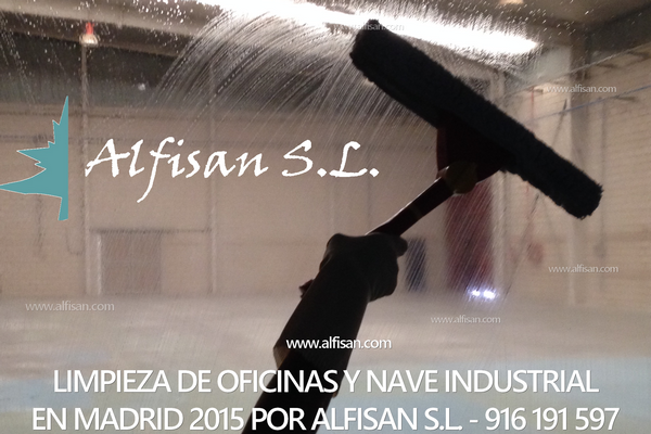Limpieza de oficinas de naves industriales