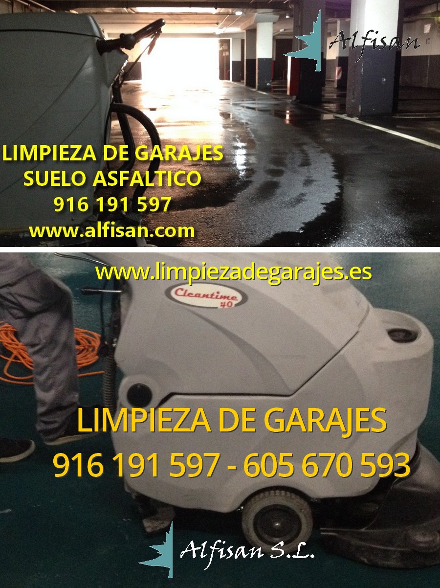 limpieza de garajes Móstoles 916 191 597